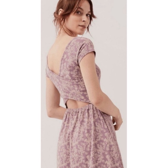 Pact Dresses & Skirts - Pact organic cotton crossback mini dress floral